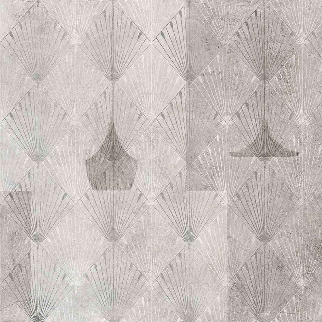 Tapet rays, grey, tecnografica 